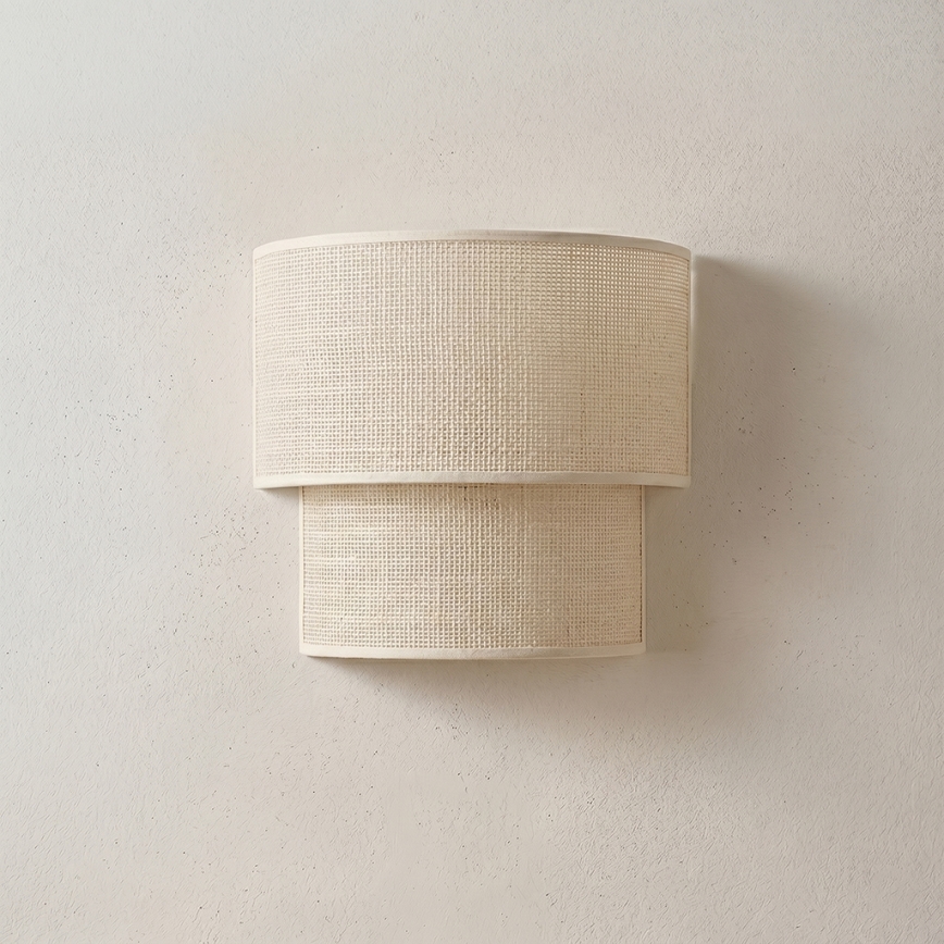 Brilagi - LED-Wandleuchte BOHO ECO 1xE27/10W/230V cremefarben