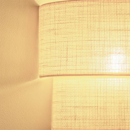 Brilagi - LED-Wandleuchte BOHO ECO 1xE27/10W/230V cremefarben