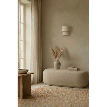Brilagi - LED-Wandleuchte BOHO ECO 1xE27/10W/230V cremefarben