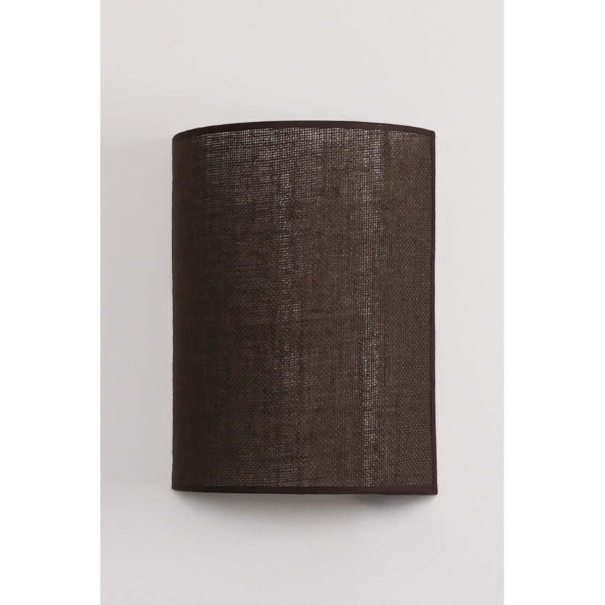 Brilagi - LED-Wandleuchte BOHO STYLE 1xE27/15W/230V braun