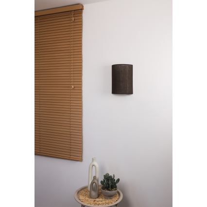 Brilagi - LED-Wandleuchte BOHO STYLE 1xE27/15W/230V braun