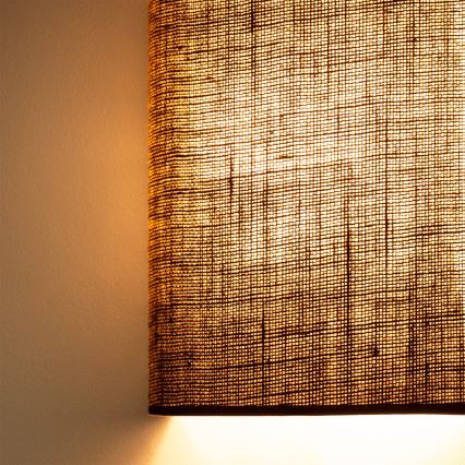 Brilagi - LED-Wandleuchte BOHO STYLE 1xE27/15W/230V braun