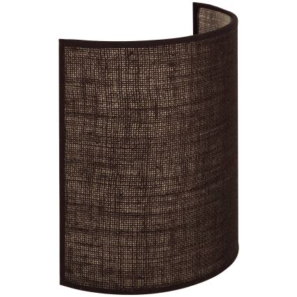 Brilagi - LED-Wandleuchte BOHO STYLE 1xE27/15W/230V braun