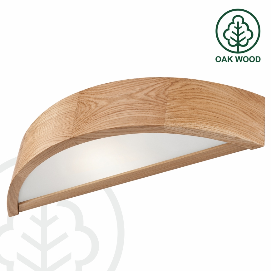 Brilagi - LED-Wandleuchte CARVALHO 1xE27/60W/230V Eiche