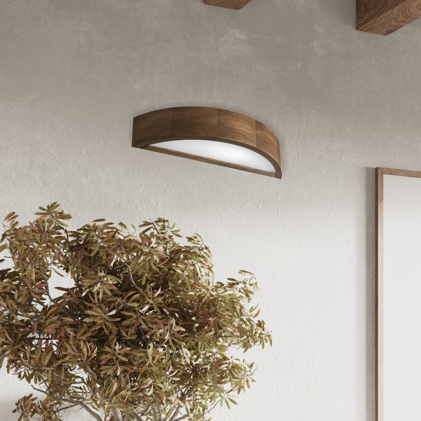Brilagi - LED Wandleuchte CARVALHO 1xE27/60W/230V Eiche