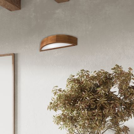 Brilagi - LED-Wandleuchte CARVALHO 1xE27/60W/230V Eiche Kirsche