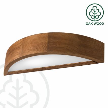Brilagi - LED-Wandleuchte CARVALHO 1xE27/60W/230V Eiche Kirsche