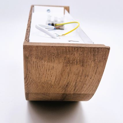 Brilagi - LED-Wandleuchte CARVALHO 1xE27/60W/230V Eiche Kirsche