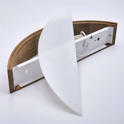 Brilagi - LED-Wandleuchte CARVALHO 1xE27/60W/230V Eiche Kirsche