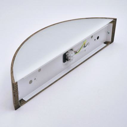 Brilagi - LED Wandleuchte CARVALHO 1xE27/60W/230V Eiche Nussbaum