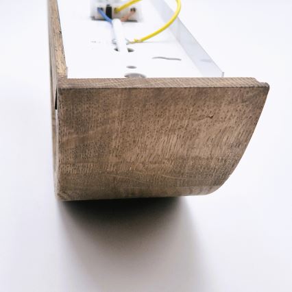 Brilagi - LED Wandleuchte CARVALHO 1xE27/60W/230V Eiche Nussbaum