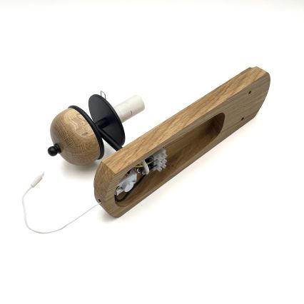 Brilagi - LED Wandleuchte COTTAGE 1xE14/40W/230V Eiche/weiß