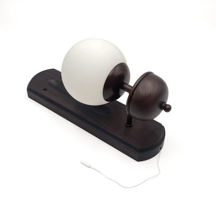 Brilagi - LED Wandleuchte COTTAGE 1xG9/40W/230V Buche/weiß