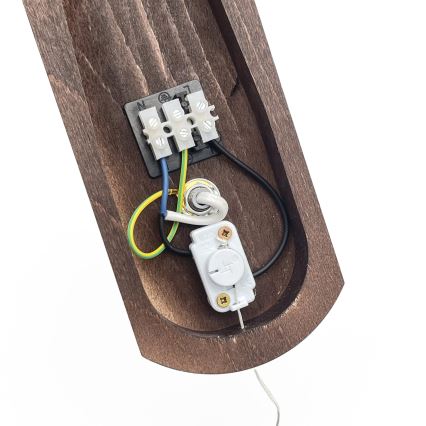 Brilagi - LED Wandleuchte COTTAGE 1xG9/40W/230V Buche/weiß