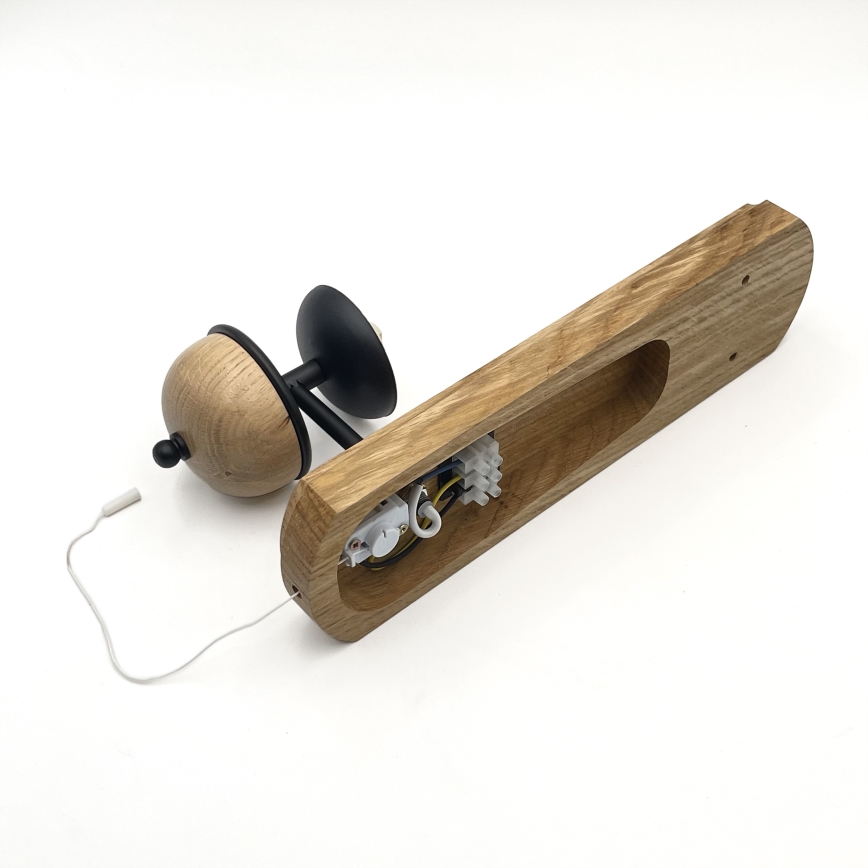 Brilagi - LED Wandleuchte COTTAGE 1xG9/40W/230V Eiche/weiß