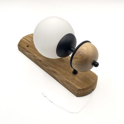 Brilagi - LED Wandleuchte COTTAGE 1xG9/40W/230V Eiche/weiß