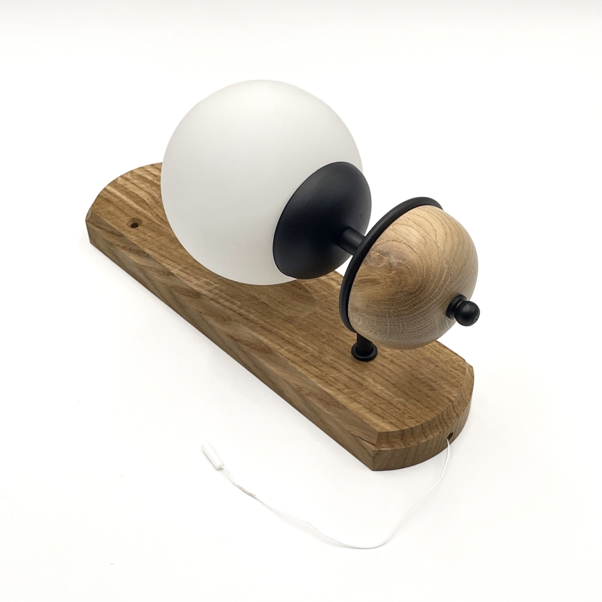 Brilagi - LED Wandleuchte COTTAGE 1xG9/40W/230V Eiche/weiß