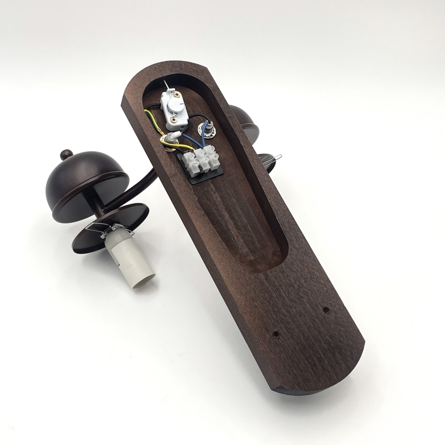 Brilagi - LED Wandleuchte COTTAGE 2xE14/40W/230V Buche/braun