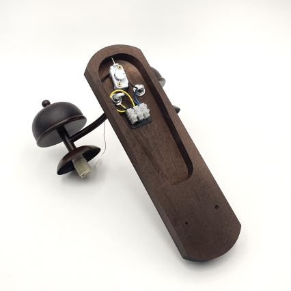 Brilagi - LED Wandleuchte COTTAGE 2xG9/40W/230V Buche/weiß