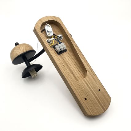 Brilagi - LED Wandleuchte COTTAGE 2xG9/40W/230V Eiche/weiß