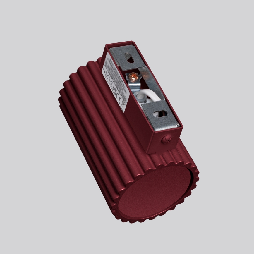 Brilagi - LED-Wandleuchte CRESTO 1x GU10/10W/230V 10 cm burgunderrot