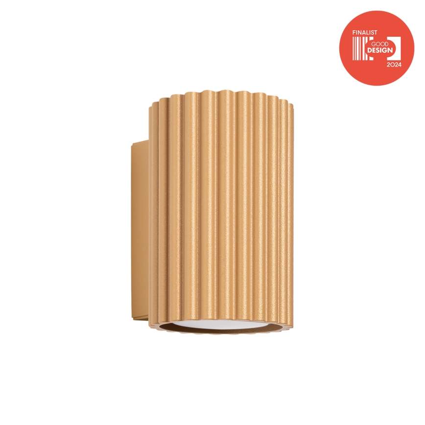 Brilagi - LED-Wandleuchte CRESTO 1x GU10/10W/230V, 10 cm, goldfarben