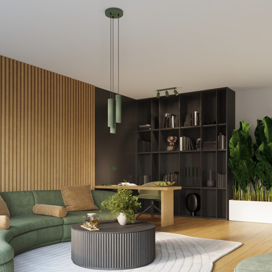 Brilagi - LED-Wandleuchte CRESTO 1x GU10/10W/230V 10 cm grün