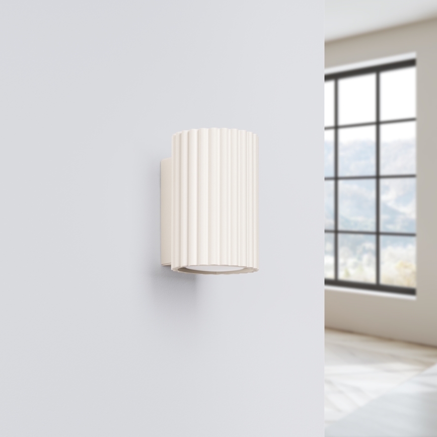 Brilagi - LED-Wandleuchte CRESTO 1xGU10/10W/230V 10 cm cremefarben