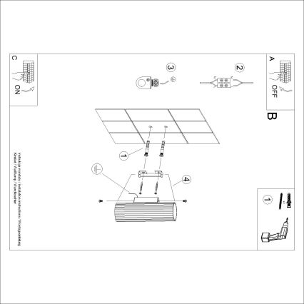 Brilagi - LED-Wandleuchte CRESTO 2xGU10/10W/230V 20 cm Bordeaux