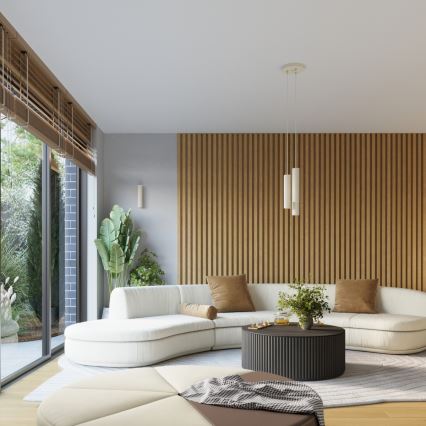 Brilagi - LED Wandleuchte CRESTO 2xGU10/10W/230V 20 cm cremefarben