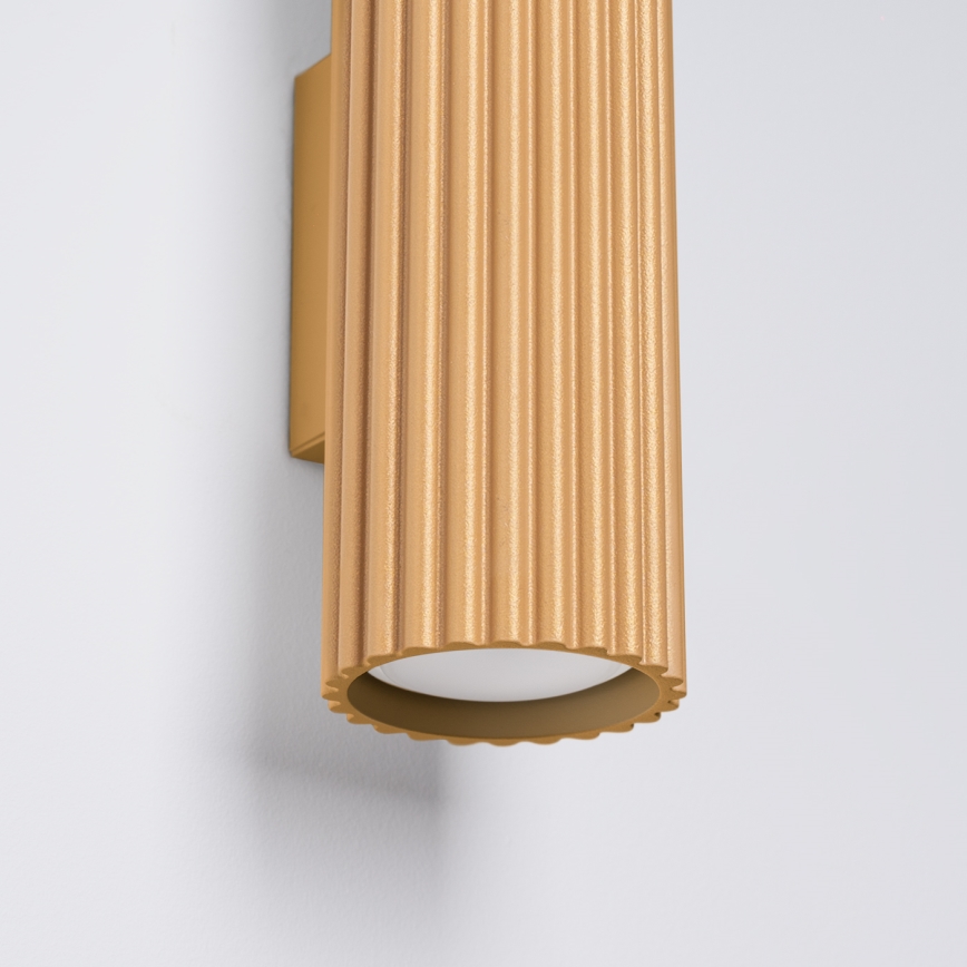 Brilagi - LED Wandleuchte CRESTO 2xGU10/10W/230V 20 cm goldfarben