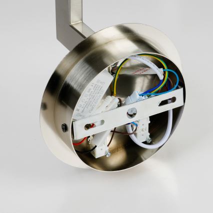 Brilagi - LED-Wandleuchte DAYA 1xE14/40W/230V + LED/3W weiß/matt Chrom