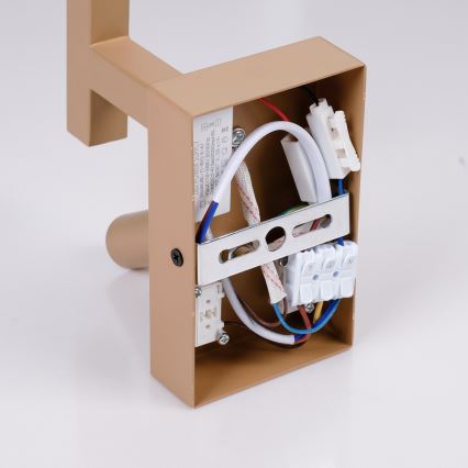 Brilagi - LED-Wandleuchte DEYA 1xE14/40W/230V + LED/3W Flachs/golden