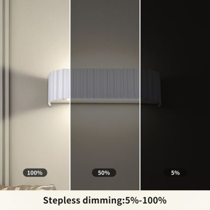 BRILAGI - LED Wandleuchte FALCON MODERN LED/10W/230V 30 cm 3000/4500/6000K weiß
