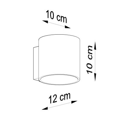 Brilagi -  LED-Wandstrahler FRIDA 1xG9/4W/230V weiß