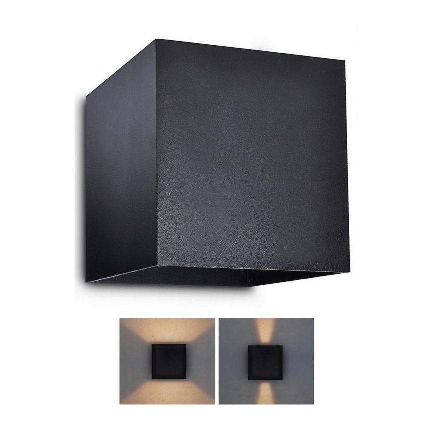 Brilagi - LED-Wandleuchte für Außenbereiche CUBE LED/6W/230V IP54