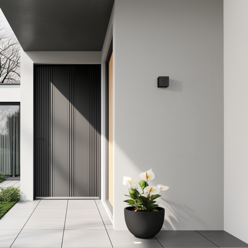 Brilagi - LED-Wandleuchte für Außenbereiche CUBE LED/6W/230V IP54