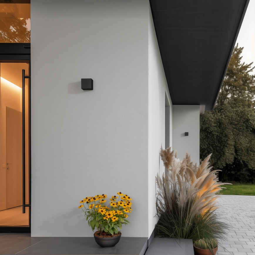 Brilagi - LED-Wandleuchte für Außenbereiche CUBE LED/6W/230V IP54