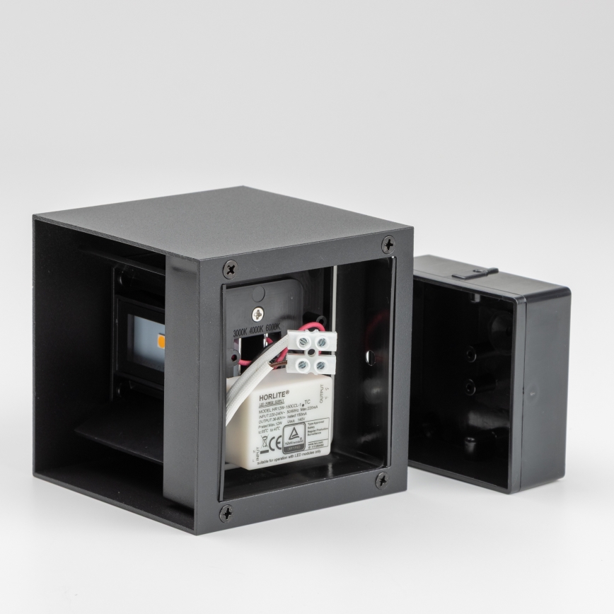 Brilagi - LED-Wandleuchte für Außenbereiche CUBE LED/6W/230V IP54