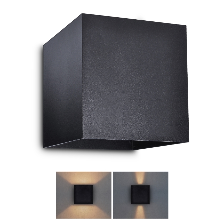 Brilagi - LED-Wandleuchte für Außenbereiche CUBE LED/6W/230V IP54