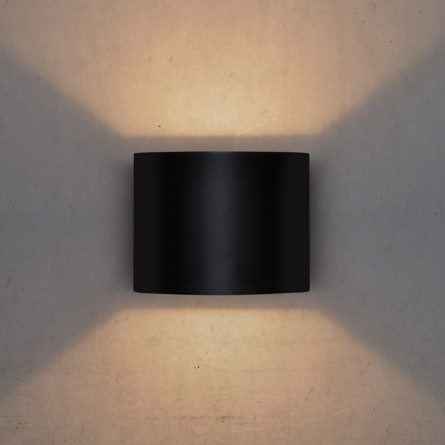 Brilagi - LED-Wandleuchte für Außenbereiche RONDO LED/6W/230V IP54