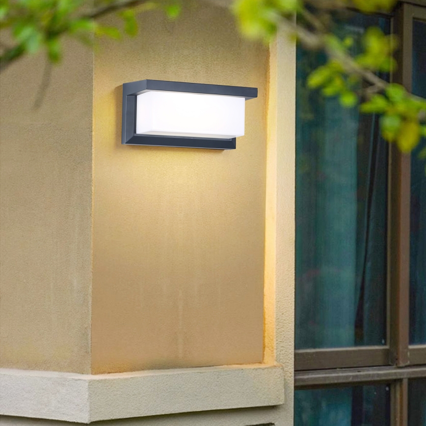 Brilagi - LED-Wandleuchte für den Außenbereich BRICKY LED/12W/230V anthrazit IP54