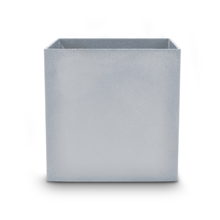 Brilagi - LED-Wandleuchte für den Außenbereich CUBE LED/6W/230V grau IP54