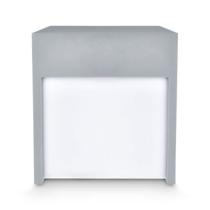 Brilagi - LED-Wandleuchte für den Außenbereich TERNI LED/12W/230V grau IP44
