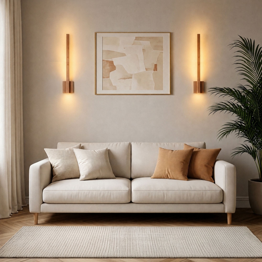 BRILAGI - LED Wandleuchte GARDALINE LED/90W/230V 100 cm Eiche