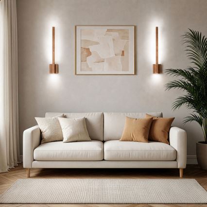 BRILAGI - LED Wandleuchte GARDALINE LED/90W/230V 100 cm Eiche