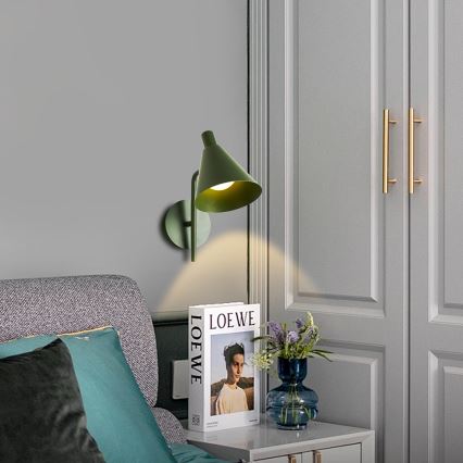 Brilagi - LED-Wandleuchte LUCERA LED/3W/230V grün