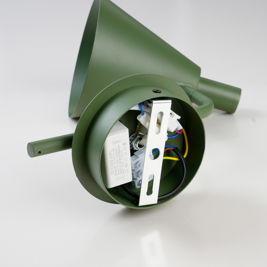 Brilagi - LED-Wandleuchte LUCERA LED/3W/230V grün