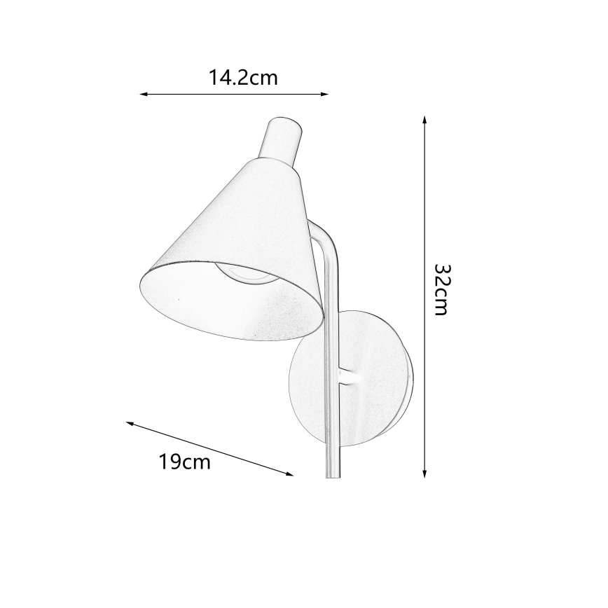 Brilagi - LED-Wandleuchte LUCERA LED/3W/230V rosa