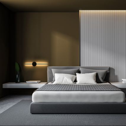 Brilagi - LED-Wandleuchte LUGO DUE LED/9W/230V schwarz